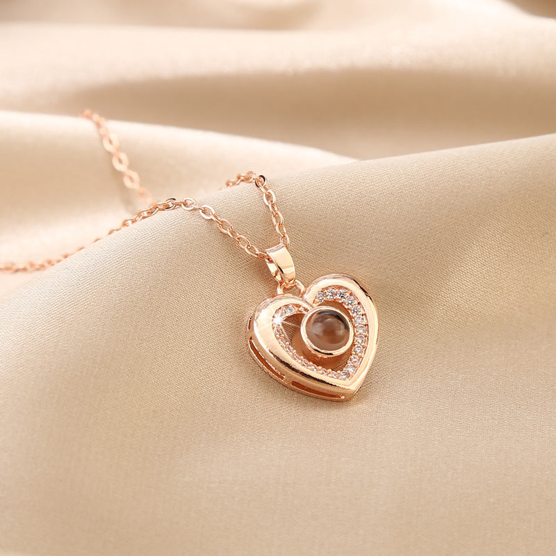 100 Dilde Seni Seviyorum Kolye