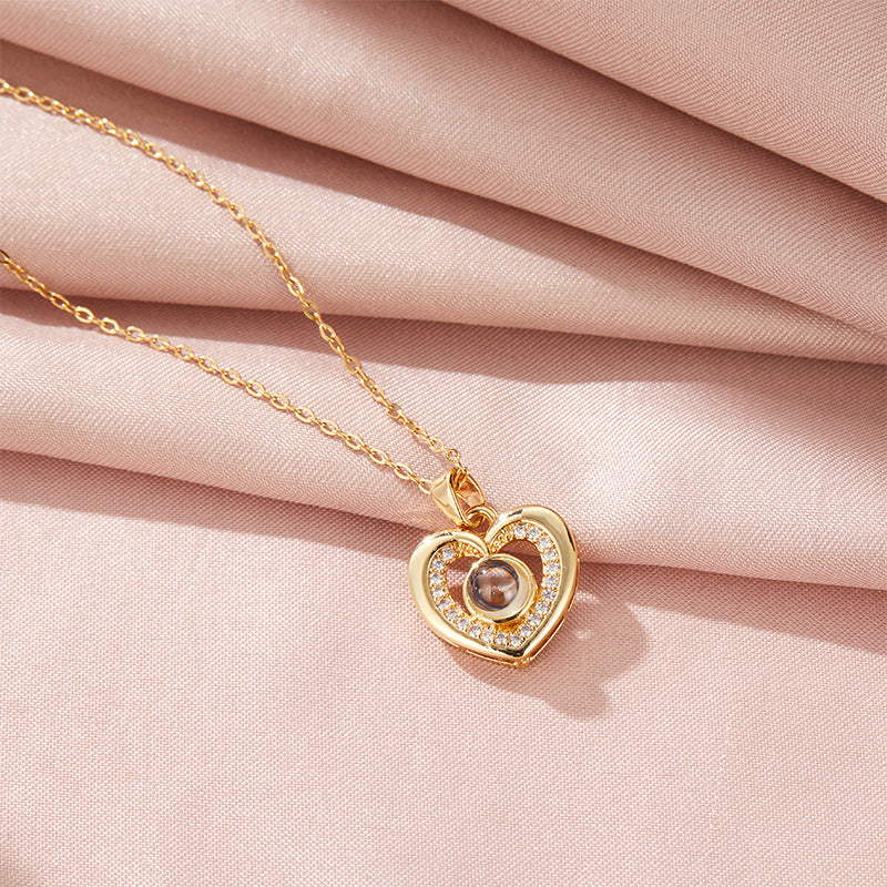 100 Dilde Seni Seviyorum Kolye