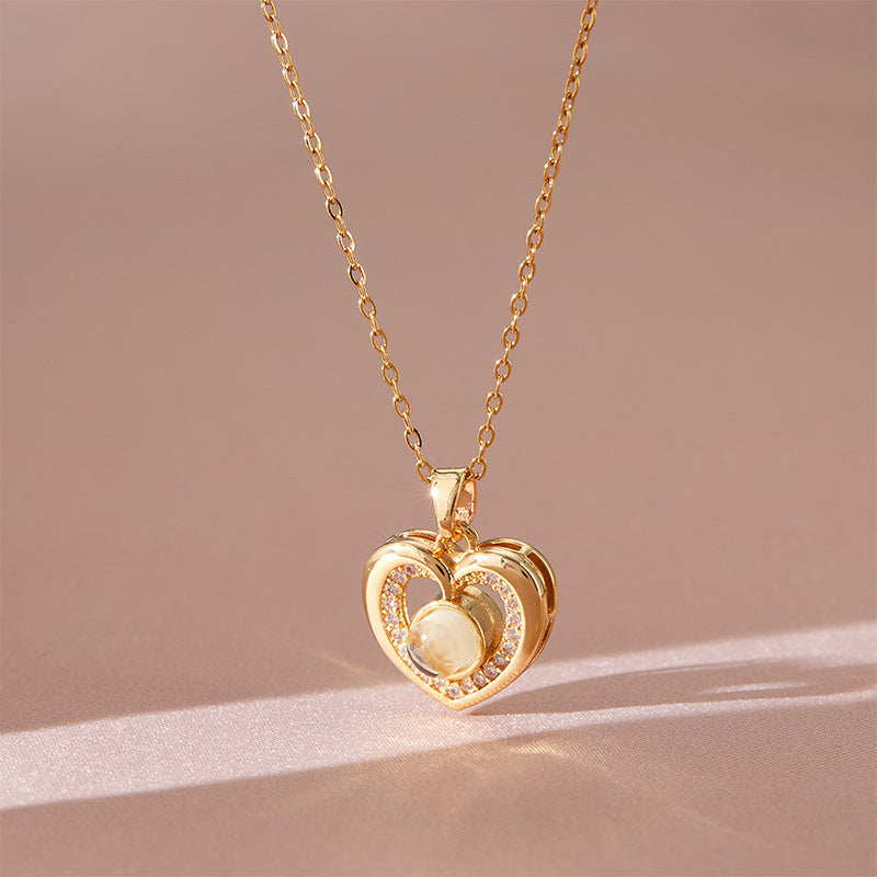 100 Dilde Seni Seviyorum Kolye