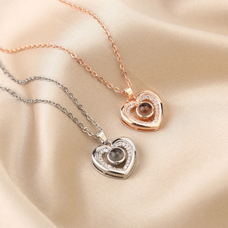 100 Dilde Seni Seviyorum Kolye