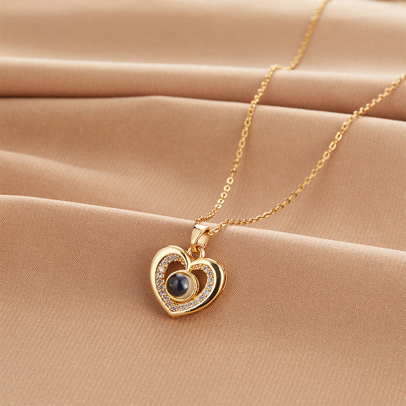 100 Dilde Seni Seviyorum Kolye