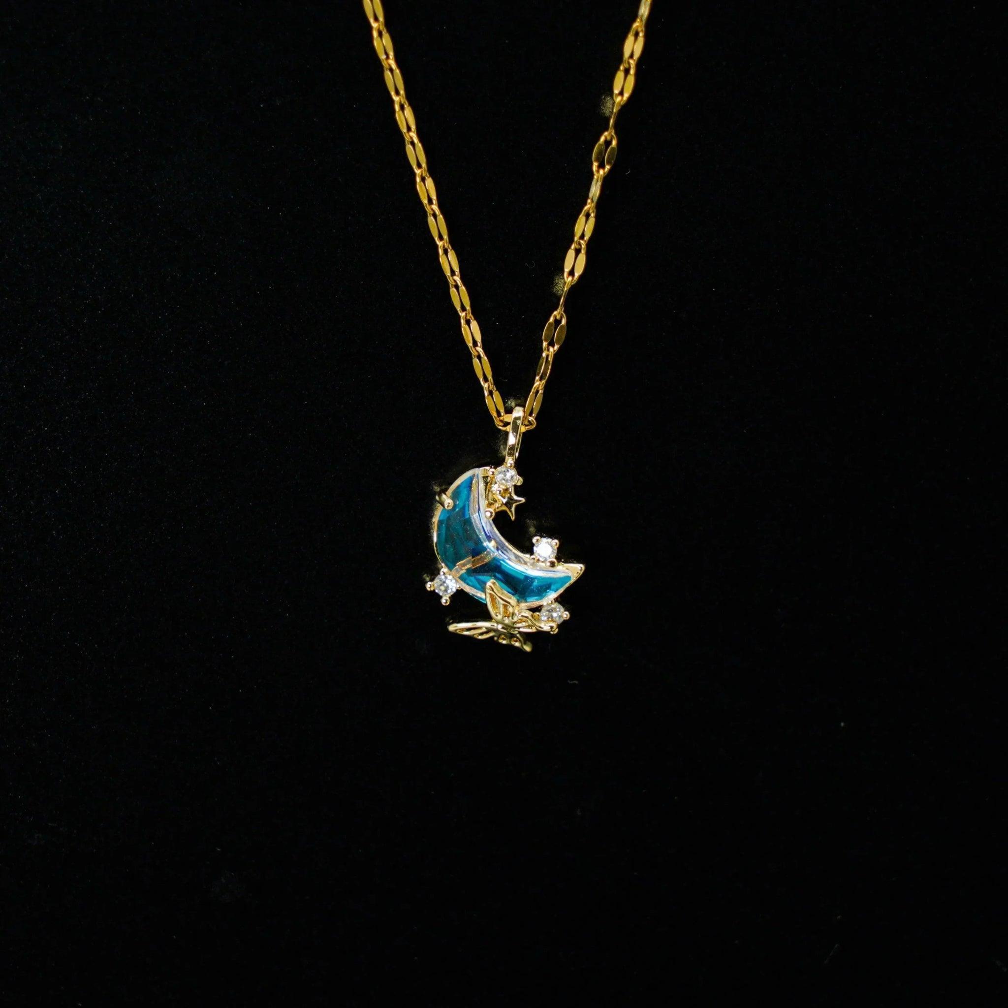 Ay taşı kolye - KEHVAN