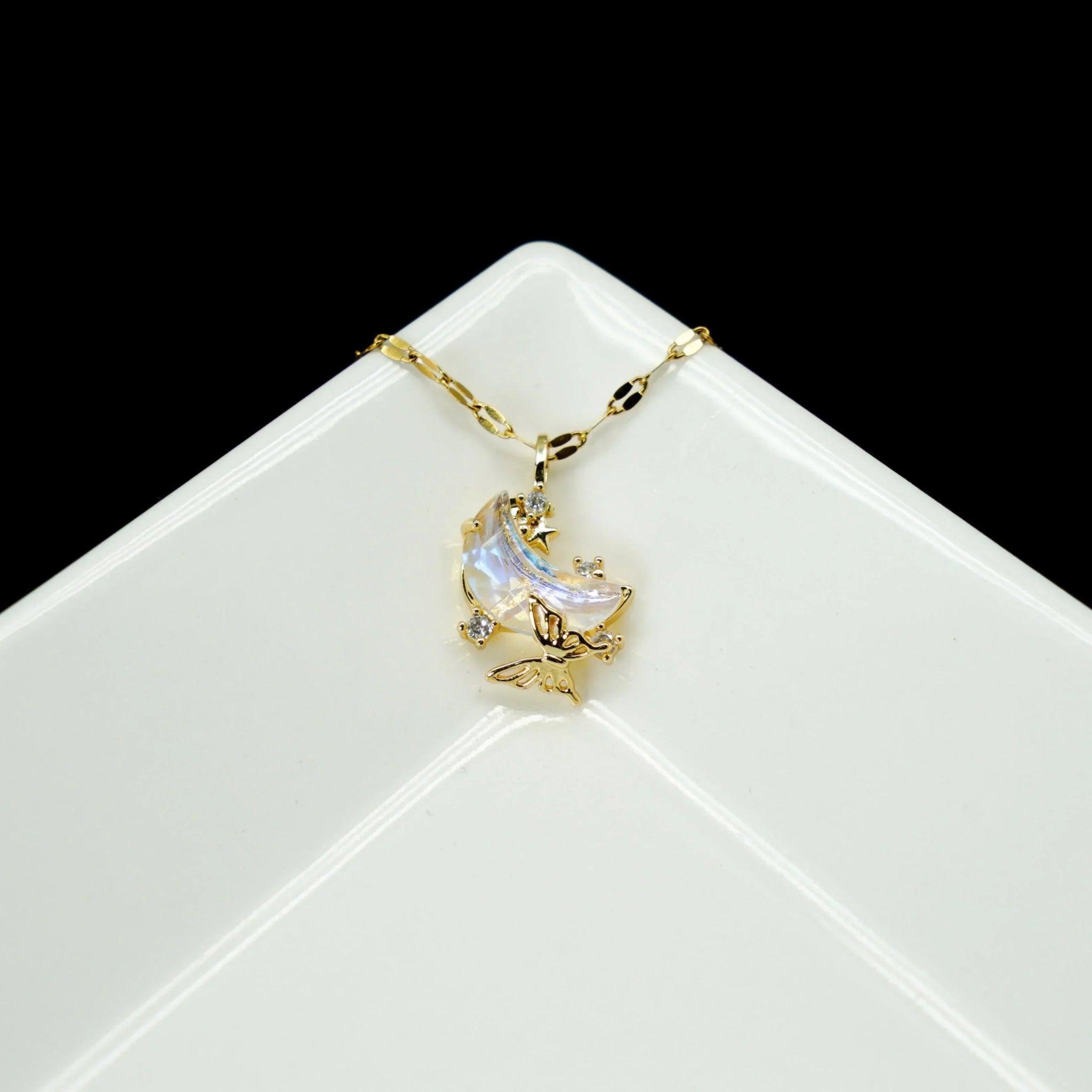 Ay taşı kolye - KEHVAN