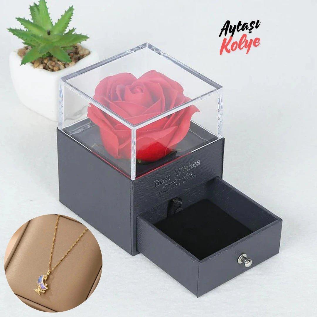 Çekmeceli Güllü Kutu - KEHVAN