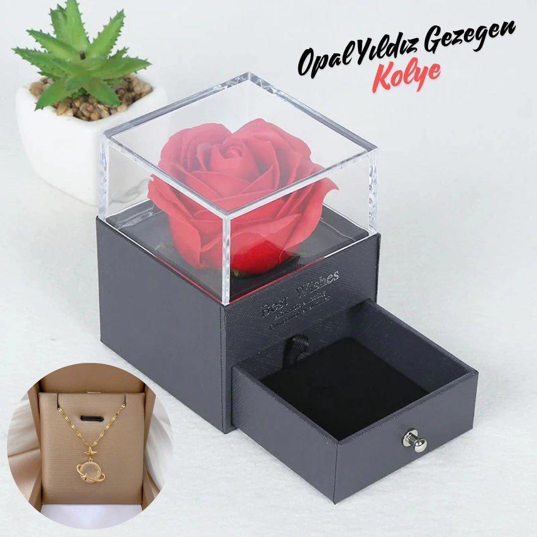 Çekmeceli Güllü Kutu - KEHVAN