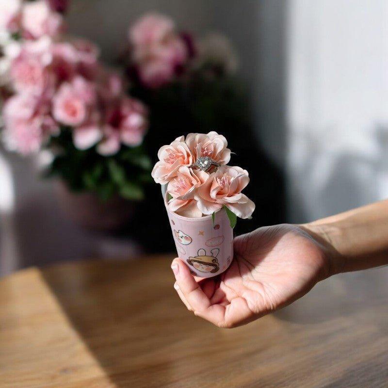 CİDDİ İLİŞKİ YÜZÜĞÜ ( GÜLLÜ SÜRPRİZ KUTUSU İÇİNDE ) - KEHVAN