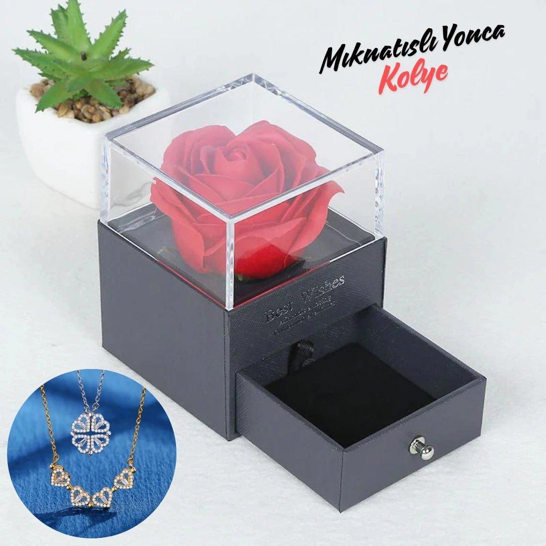 MIKNATISLI YONCA KOLYE - KEHVAN