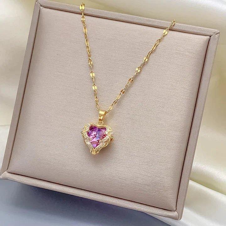 OKYANUS KALBİ KOLYE - KEHVAN