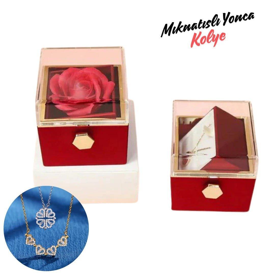 Özel Tasarım Güllü Kutu - KEHVAN