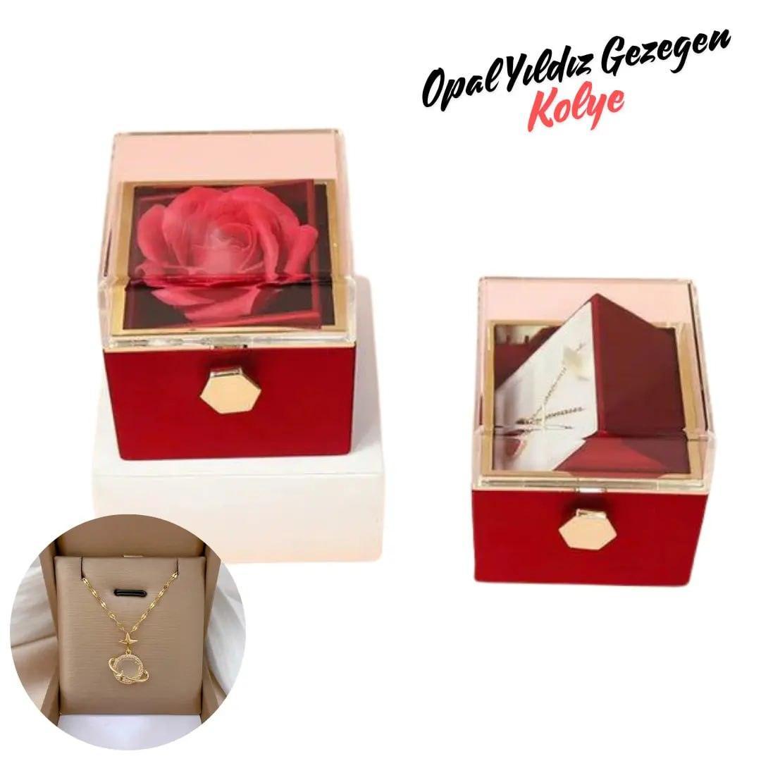 Özel Tasarım Güllü Kutu